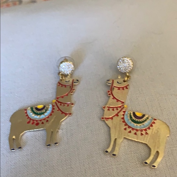 Llama Earrings - Picture 3 of 3